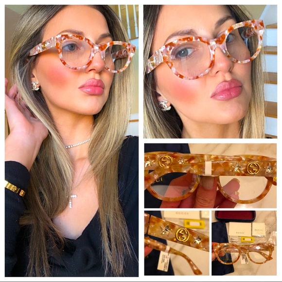 Gucci Accessories - 🔥NEW SWAROVSKI CRYSTAL GUCCI EYEGLASSES 🔥